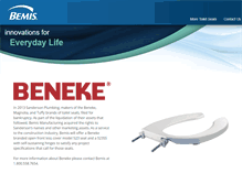 Tablet Screenshot of benekeseats.com